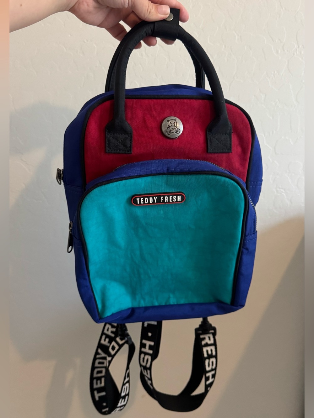 Teddy Fresh Colorblock Backpack